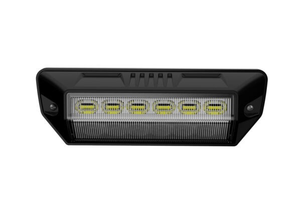 LED scenelight / baklygte med gult blitzblink.