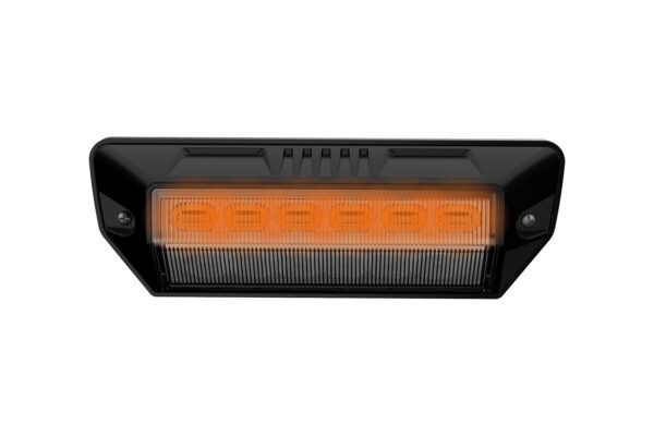 LED scenelight / baklygte med gult blitzblink. - Billede 2