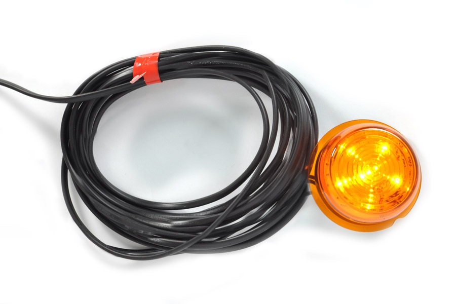 W74.3 - Gul indsats for slingrelygte. 33 cm kabel